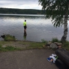 Bild från Räfsnäs av @helkha - Janne funderade på ett midsommardopp! 