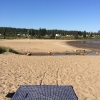 Bild från Bovikens Havsbad av @asahansson77 - Först på plats denna soliga lördag. #stranden #sommar #