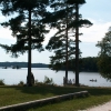 En liten del av badplatsen