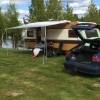 Bild från Meselefors Vandrarhem & Camping av @johanvonkeps - På plats med finvädret i Meselefors #meselefors #husvagn #saab #semester #Lappland