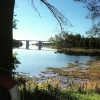 Bild från Mohems Camping av @brithinger - Härlig morgon.
Sitter i husvagn och njuter av utsikten.