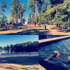 Bild från Linneasjön av @podd3 - Västerängsskolans egna Ironmantävling ville man ju inte missa när framtidens triathleter gjorde upp i Linneasjön och runt Joelskogen! Våtdräkt ej tillåtet men det hindrade inte barnen från att simma sina längder mellan bry