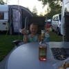 Bild från Tånga hed Camping & Evenemang av @nykann - Husvagnsmys o egentid med Fille. Nybadade nu mat 