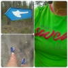 Bild av @wenchedah - Run for funn #10k øksa viser vei til gammel avrettings plass, fikk en ekkel følelse der#trening #teamdrage #fitness #sportmadness_no #keepfit_no #kamillepuls #aktivejenter#løpmedetsmil #run #løpe #runners#trendetmedsmil #jentersomheie