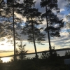 Bild av @ciaax - Utsikt med solnedgång ☀️ #sunset #camping #karlskoga #lunedet