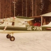 SE-FRN Cessna 150 Ljusdals Flygklubb Februari 1982.