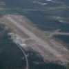Flygplatsen sett från nordvästlig riktning