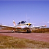 Flygklubbens PA-28-140. SE-FHG. (Foto: Lars Backström).