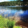 Bild från Västra Långvattnet av @petdell - Västra Långvattnet - bästa badvattnet!