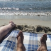 Bild från Nybrostrands Camping av @rosmariecarlson - En dag på stranden i Ystad. Kunde varit värre :)