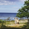 Bild av @piahallstromjewellery - Early evening beach walk #scandies #swedishsummer #southofsweden @carolineflemingofficial
