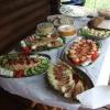 julbord, salad, kaltservering.