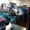 Idag var en annorlunda dag på ONZO för all personal
Filminspelning för UR med Norbert Lang som med framgång drivit sin restaurang Paul & Norbert på Strandvägen i Stockholm. Under tre decennier tillhörde restaurangen den kulinariska eliten i Sverige. En ge
