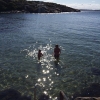 Bild från Badhusviken Malmön av @helena.aggesund - Morgondopp med Estelle