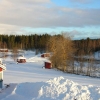 Vintervy över Åman