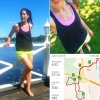 Bild av @nathanelles - 6.5 km running in the hills 