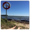 Bild från Brevik Vätterns Strand av @annagjort - Undrar om det blir ett bad idag.... Eller inte 