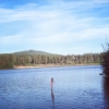 Bild av @maraja81 - Tjejen som kunde gå på vatten. #indalsälven #ragundataggen