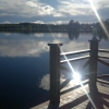 utsikt från bastubryggan