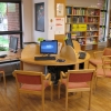 Biblioteket använder sig av Netloan för inloggning, både via Wifi samt stationära datorer.