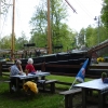 slussning vid Hajstorps café