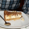 En cheesecake.
