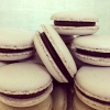 NYHET! LAKRITSMAKRONER... #macarons #lakrits #makron #egetbageri #konditori #landings #landingskonditori #uppsala #uppsalacity #stper #stpergalleria #smak #sedan1887