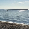 Bild från Sandhamn Eksta av @sussijo - Helt ok utsikt för kvällsglassen