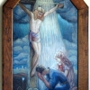 Evangelium en tidig målning av Harald Lindberg, maj 2009