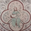 Kaga kyrka, absidens Pantokrator