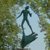 Carl Milles staty ´Guds hand´, foto Bertil Mattsson