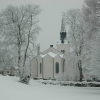 Lannaskede-Myresjö kyrka i vinterskrud