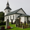 Herråkra kyrkas exteriör från öster