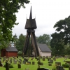 Hagby kyrkas magnifika klockstapel