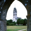 Gothems kyrka, sommaren 1986. Foto: Åke Johansson.