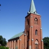 Sommarbild på Rya kyrka