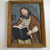 Torde föreställa evangelisten Lukas