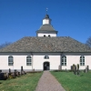 Rudskoga kyrka, maj 1996. Foto: Åke Johansson.
