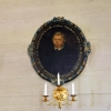 Tavla, föreställande Martin Luther