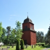 Visnums klockstapel från 1733, samtida med kyrkan