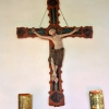 Triumfkrucifix, Kristusbilden troligen norskt arbete från 1200-talets slut, korset från 1645, 