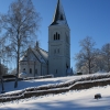 Kyrkan i vinterskrud