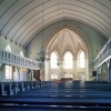 Trönö nya kyrka på 90-talet - innan branden. Foto: Åke Johansson.