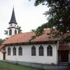 Svartviks kyrka, sommaren 1989. Foto: Åke Johansson.