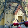 Höst vid Holms kyrka.