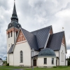 Ullångers kyrka, 24 juli 2023. Foto: Åke Johansson.