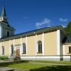 Gideå kyrka, 4 juli 2019. Foto: Åke Johansson.