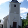Hillsands kapell. Åren 1930-1931 uppfördes detta kapell står det ovanför ingången
