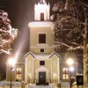Älvsby kyrka, snöstorm, dec 2008