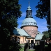 Solna kyrka, sommaren 2000. Foto: Åke Johansson. 